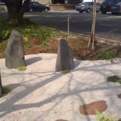 Tsunami commemoration garden.
